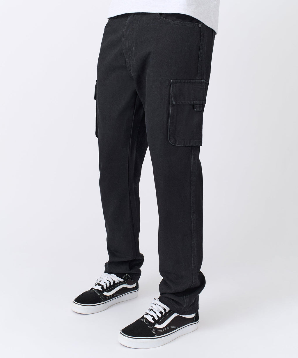 Classic Utility Cargo Pants - Black