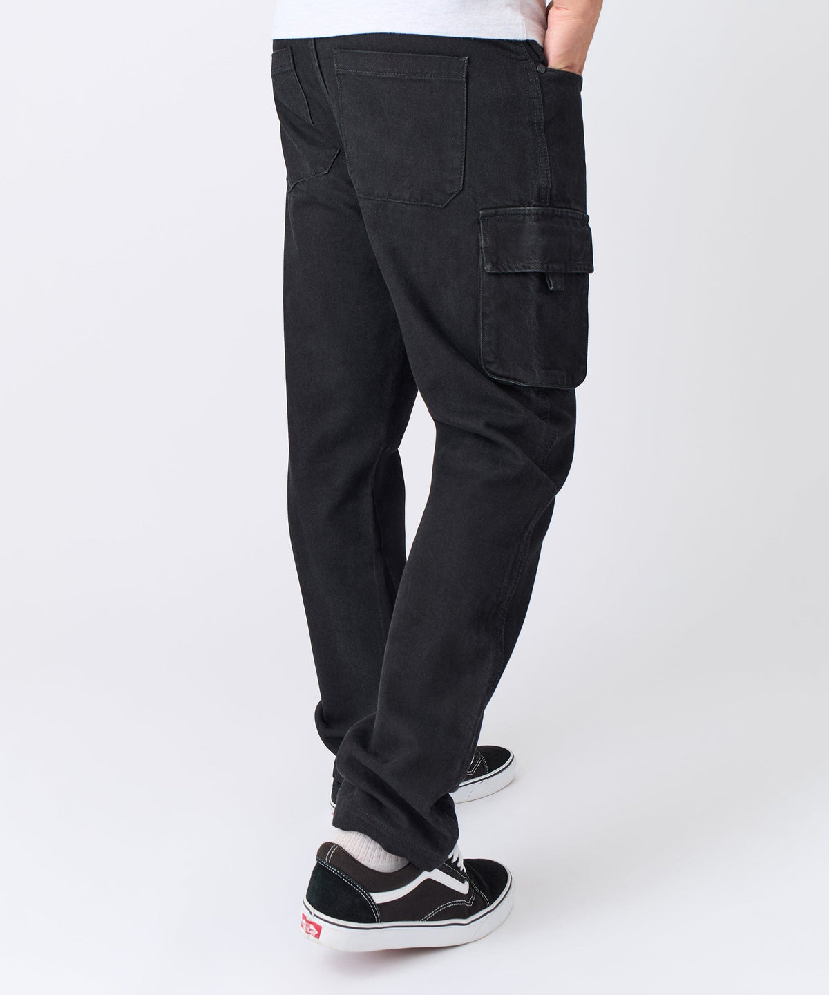 Classic Utility Cargo Pants - Black