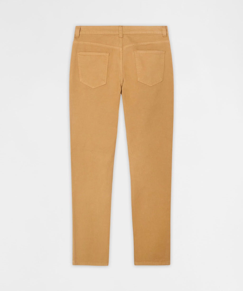 Constellation Studded Distressed Denim Jeans - Khaki