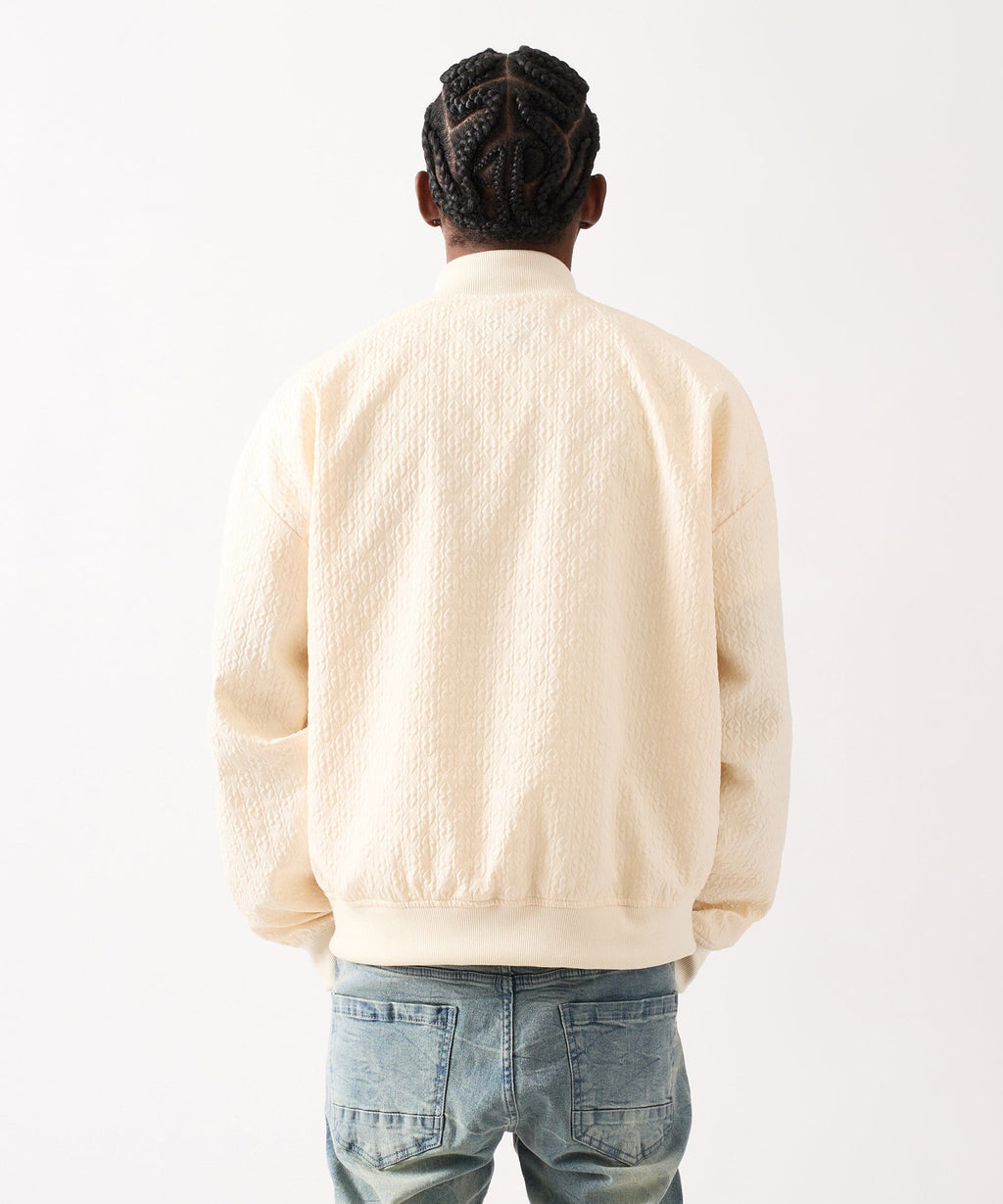Coaches Chenille Jacket - White