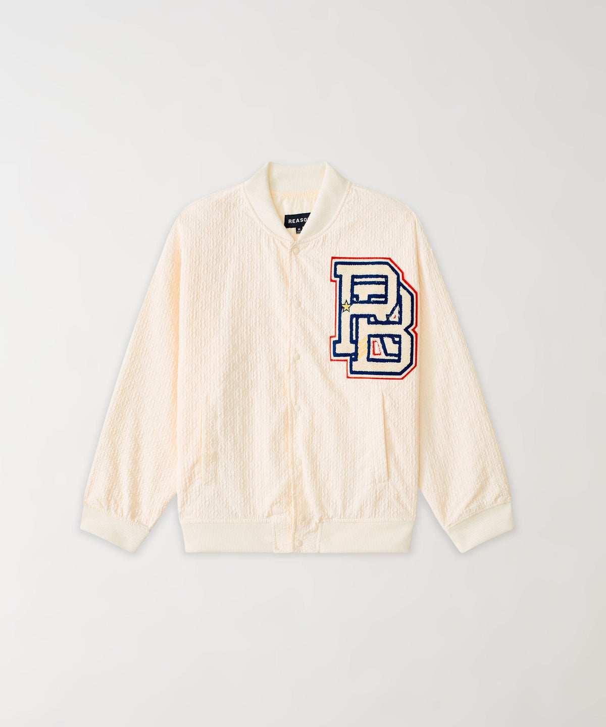 Coaches Chenille Jacket - White