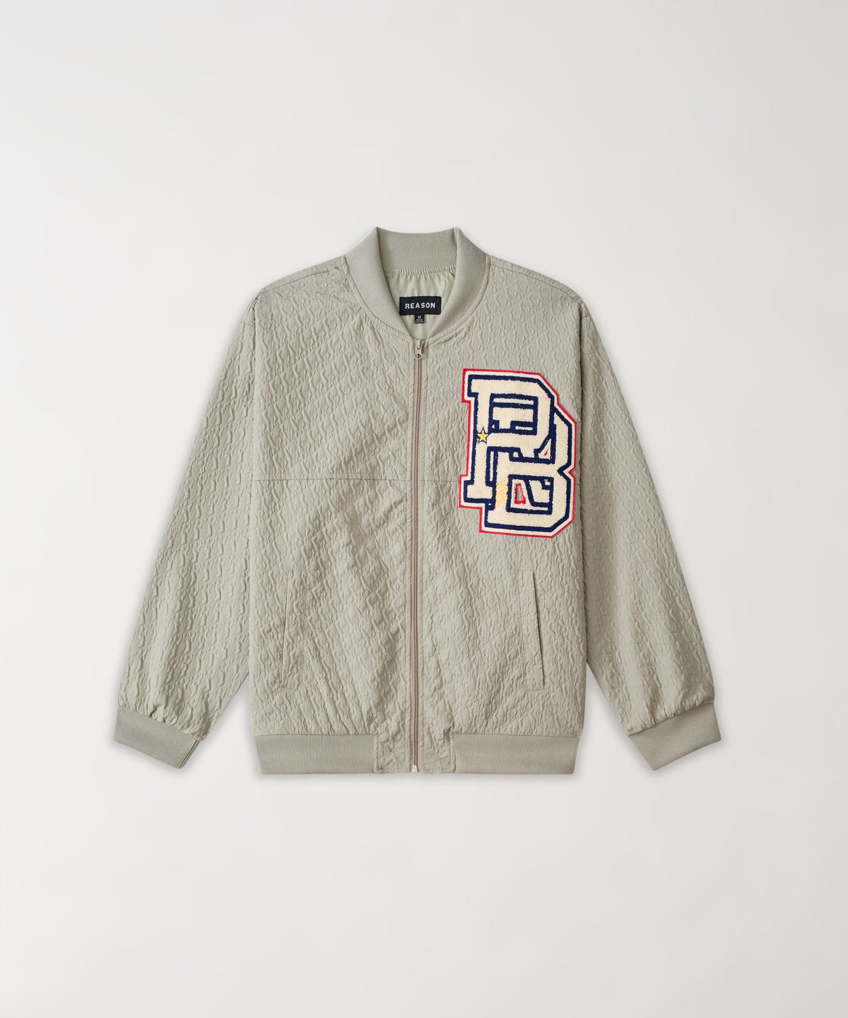 Coaches Chenille Jacket - Light Green