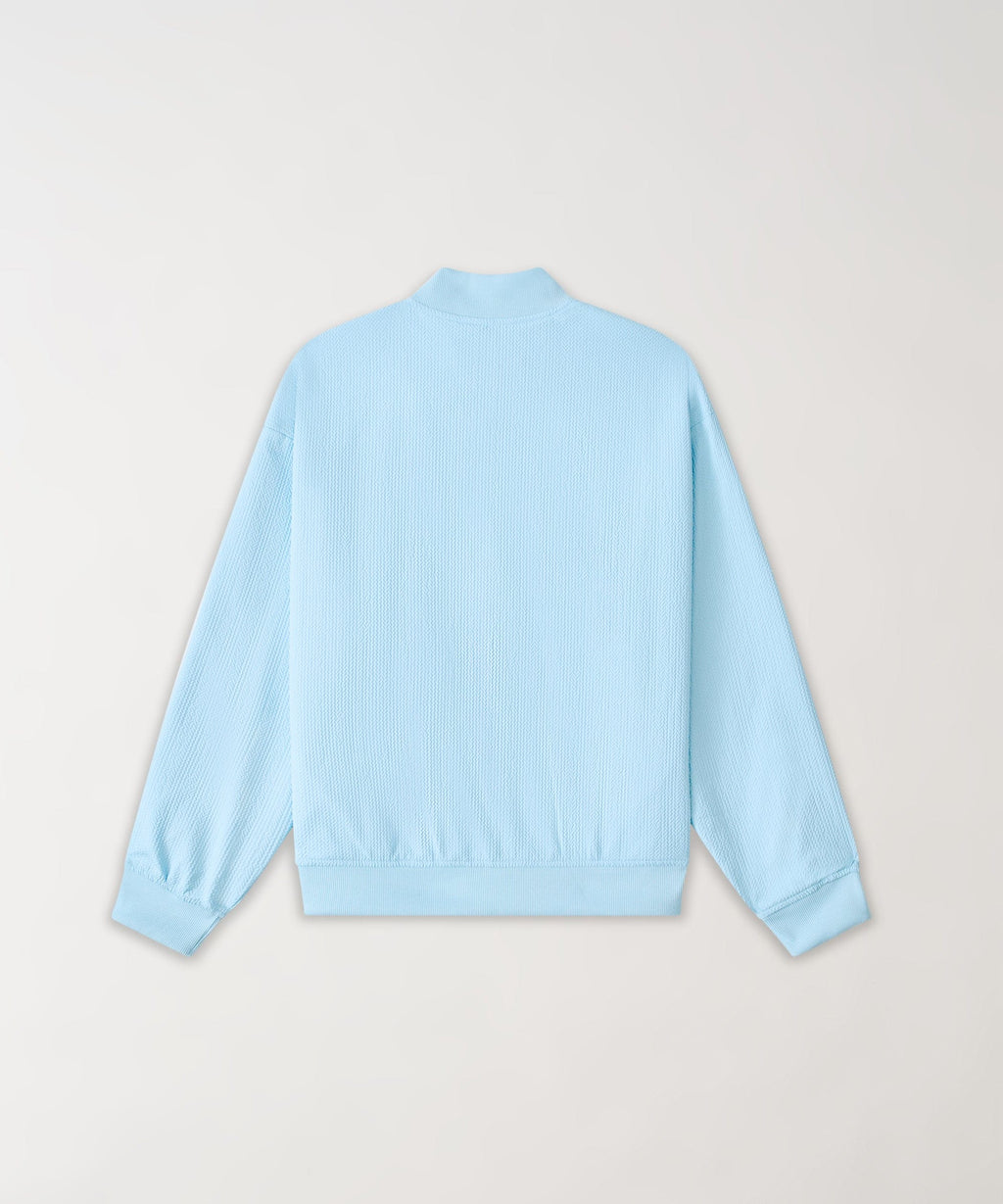 Coaches Chenille Jacket  - Light Blue